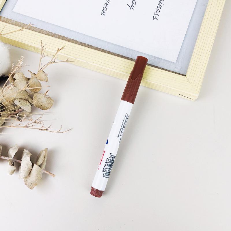 Моющийся 12-цветный стираемый фломастер на водной основе для плавания для детей и студентов
