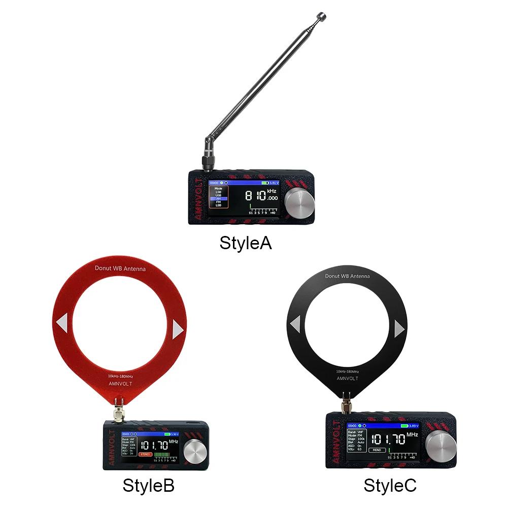 Портативный радиоприемник SI4732 на все диапазоны 0,5-108 МГц DSP ESP-32-S3 LSB USB AM FM FM/AM радио с антенной КВ СВ ДВ УКВ радио