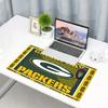 Green Bay Packers Print Mouse Pad, Anti‑Slip Desktop keyboard Mat, for PC Laptop Gaming Working Daily Use, Cool Festival Birthday Gift