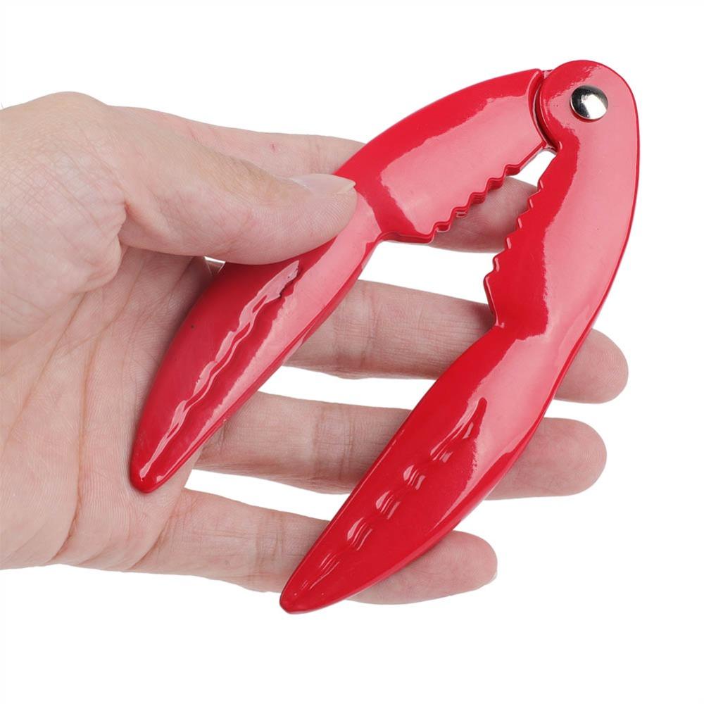 Heavy-Duty Seafood Clip Red Shellfish Crab Opener Kitchen Tool Crab Pliers  Home Kitche