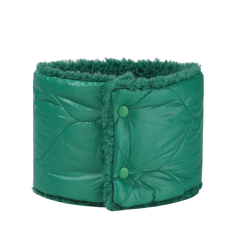 New Thickened Scarf Winter Velvet Neck Protection Scarf Warm Outdoor Double-sided Fashion Neck Cover Ski Windproof
