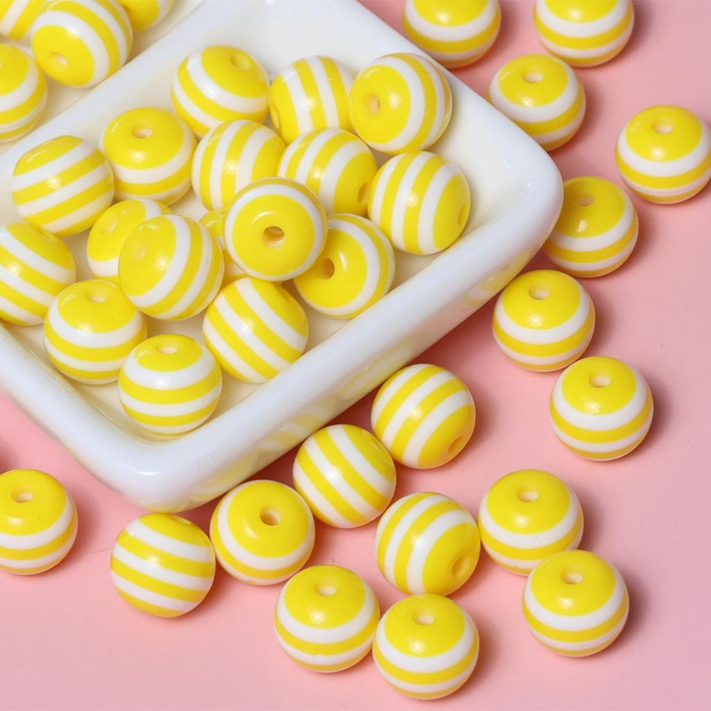 Японский макарон леденец бусина DIY набор шармов: Детские полосатые круглые бусины для аксессуаров для телефона и сумки