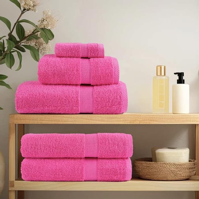 VidaXL Superior Quality Hand Towels 4 Pcs, Bath Towels, Hand Towels, Bathroom Washcloths, 137522