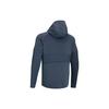 Under Armour Rush Series Solid Color Hooded Pullover Sports Sweatshirt Men Sweatshirt Gray 1370450-044