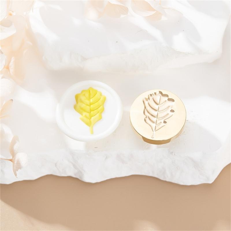 Серия «Фруктовые растения» Сургучная печать для рождественских конвертов, открыток, свадебных приглашений, декор, латунная печать с клевером для воска