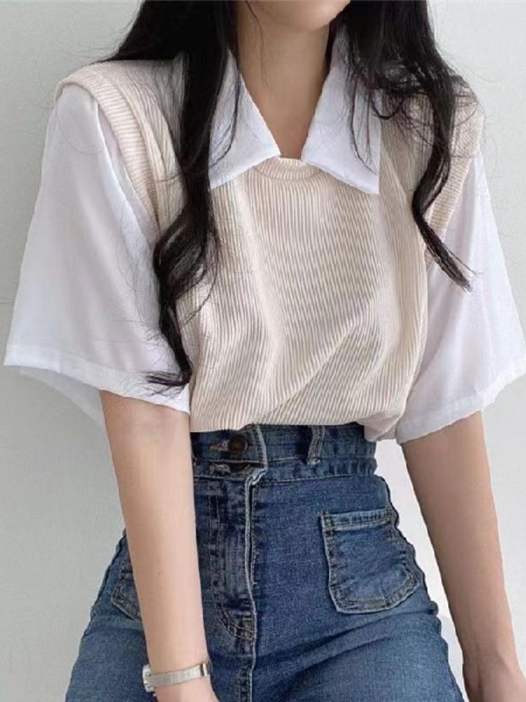 Футболки с воротником-поло, летние женские футболки с короткими рукавами, сексуальные укороченные топы, женские повседневные майки, женские футболки