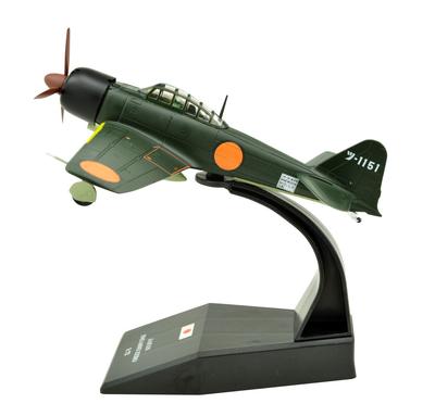 Весы TANG Весы ZERO A6M3 Истребитель Zero Атака Полный WWII Японский 1942 ДИНАСТИЯ(TM) 1/72 Самолет, Сплав, Модель, Флотский,