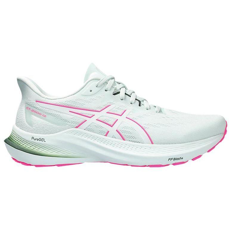 Asics GT 2000 12 Pure Aqua Pink Women Sneakers White 1012B506-300