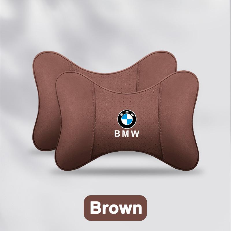 Car sticker Breathable Car Headrest Memory Foam Car Neck Pillow Auto Accessories for BMW X1 X3 X4 X5 3 5 Series G30 G20 G32 E46 OZ3