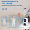 Best-Selling Indoor WiFi Pan-Tilt Dual-Screen 2K HD Surveillance Camera with One-Key Call