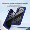 For Samsung Galaxy A26 5G Case Anti-Drop Alloy Lens Frame PC + TPU Phone Cover