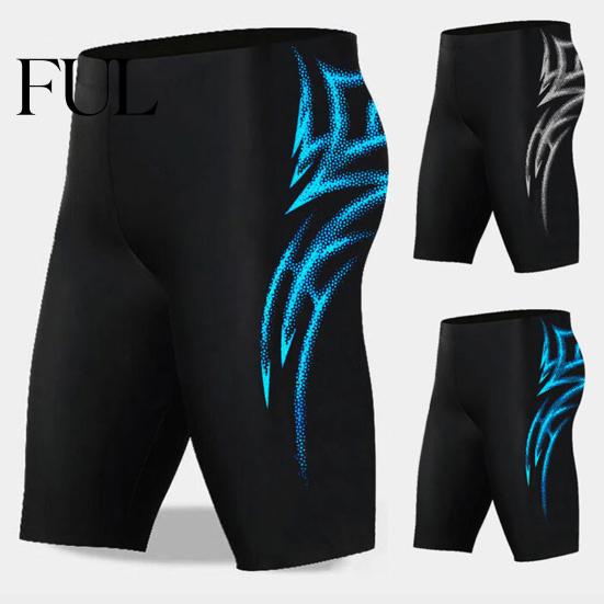 Water Sports Shorts Men Swimming Trunks Elastic Soft Quick Dry Breathable Slim Fit Color Speed-themed Swim Matching Mid Waist Bathing Boxers