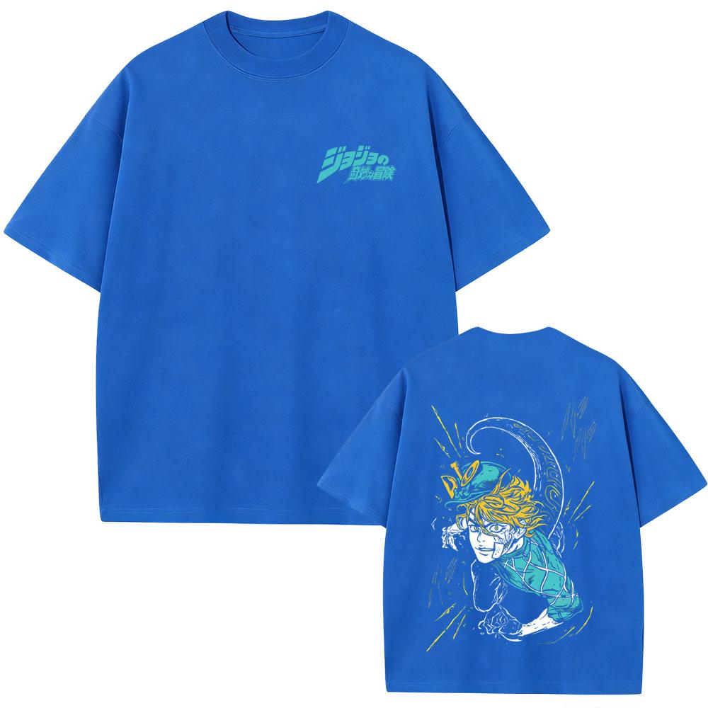 Горячая Распродажа Аниме Jojo Bizarre Adventure Футболка Мультяшный Диего Брандо Графическая Футболка Летняя Унисекс Женский Унисексга Модный Тренд Футболки