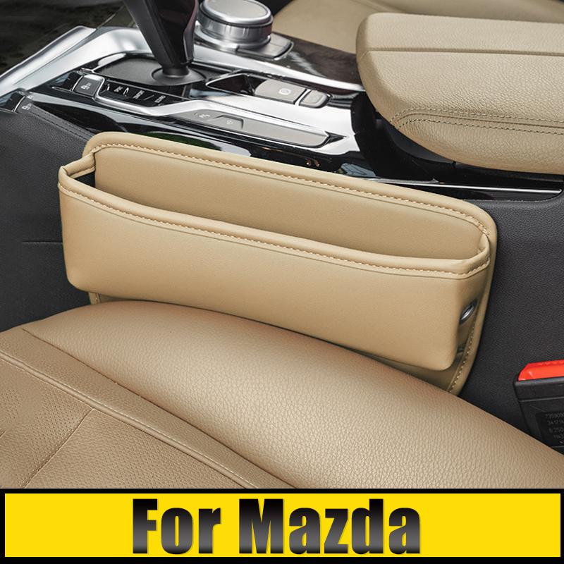 Для Mazda 3 BP Alexa CX-5 CX5 CX 5 CX8 CX9 CX-30 CX30 MX5 RF MX 5 CX4 Автокресло с щелевым слотом, коробка для хранения, сумка, встроенная крышка