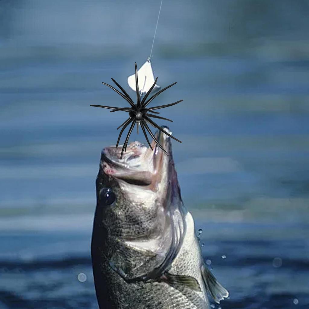 Fishing Lures Realistic Beginner Friendly Soft Floating Simulation Sea Urchin Bait For Fresh Water Saltwater Lake River Sea