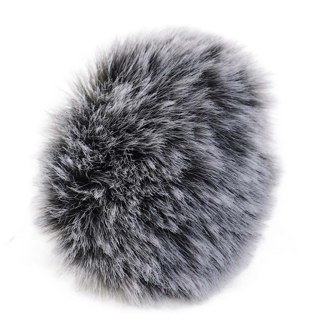 Пушистый чехол для микрофона, шумоподавление, удобный, мягкий, портативный, компактный, ветрозащитный чехол-муфта для микрофона