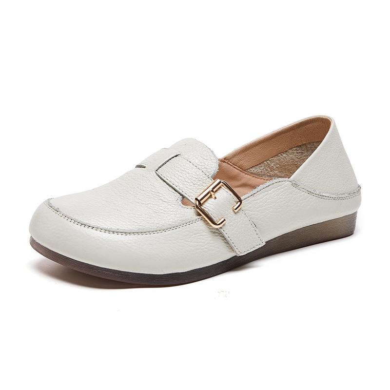 Желтые мокасины из коровьей кожи, женские балетки ручной работы, белые туфли для вождения для мам, женские зеленые мокасины в этническом стиле