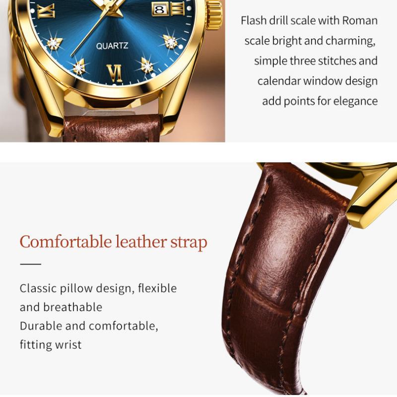 OLEVS Новые женские часы. Элегантные, модные и интеллектуальные водонепроницаемые светящиеся высококачественные часы.