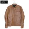 Hakuraido Brown Cowhide Single Rider Jacket Jacket 40 BrownUsed