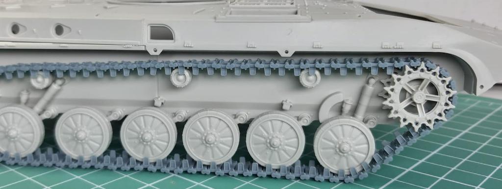 Пластиковые детали для модели подвижной гусеницы Panzerwerk Design WR35050 1/35 БМП-2