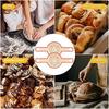 J1UL1N 2 шт. Силиконовый коврик для выпечки Коврик для выпечки Выпечка хлеба Силиконовый с длинными ручками Вкладыш для голландской печи