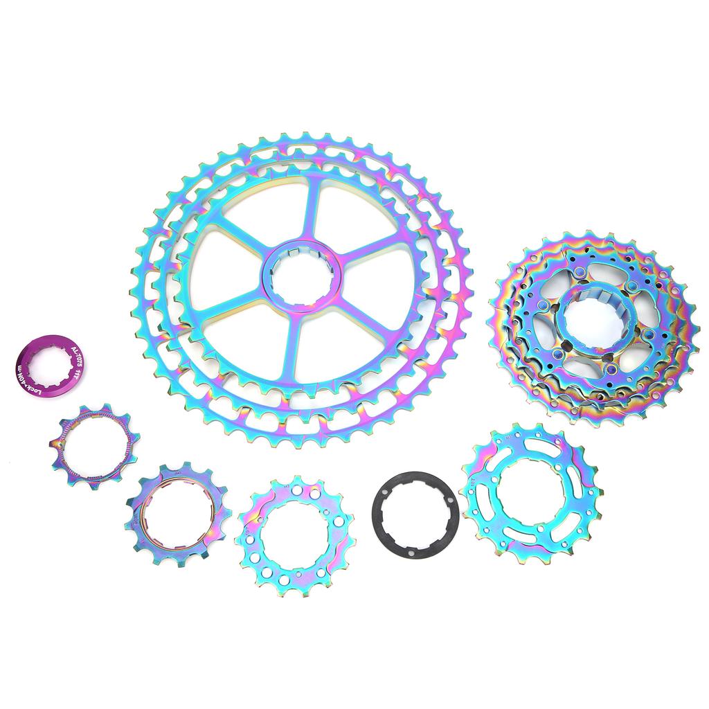 Маховик ZTTO 10 скоростей 11?46T кассета полая велосипедная цветная трещотка для горного велосипеда аксессуар