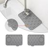 Kitchen Silicone Faucet Mat Absorbent Mat Sink Splash Guard Drain Pad Double Sided Use Bathroom Sink Countertop Protector Mat