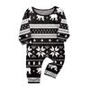 Christmas Prints Family Matching Long Sleeve Tops+Pants Set Family Matching Sets