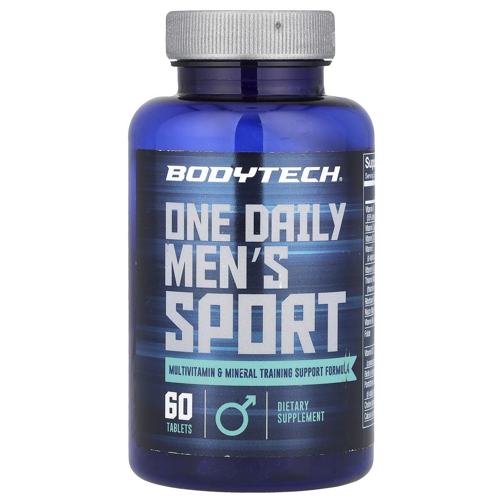 BodyTech, Мультивитамины и минералы для мужчин, 1 раз в день, 60 таблеток