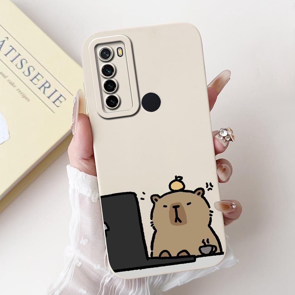 For Xiaomi Redmi Note 8 Case Redmi Note 8T Cover Cute Panda Astronaut Shockproof Bumper For Xiomi Redmi Note8 Note8T Phone Cases