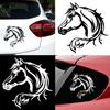 Fashion Horse Head Reflective Car Truck Vehicle Body Window Decals Sticker Decor