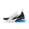 Nike Air Max 270 Grade School 'Football Grey Thunder Blue' (Unisex) Football Grey / Thunder Blue / Photo Blue / Black Kids' Running Shoes
