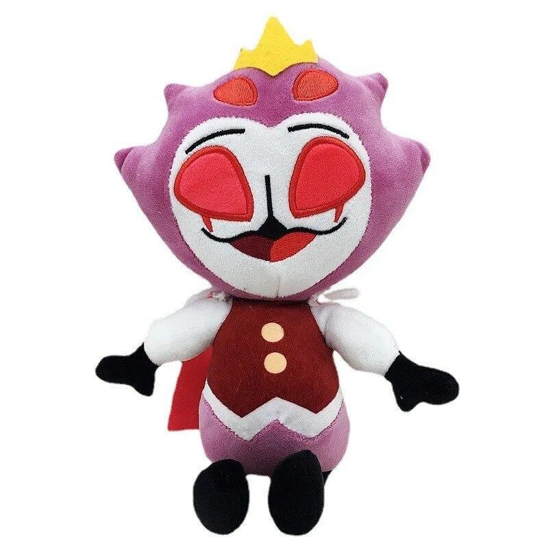 New Alastor Plush Adam Hazbined Cos Hotels Soft Stuffed Costume Cute Plushie Figure Hells For Children Kids Christmas Gift