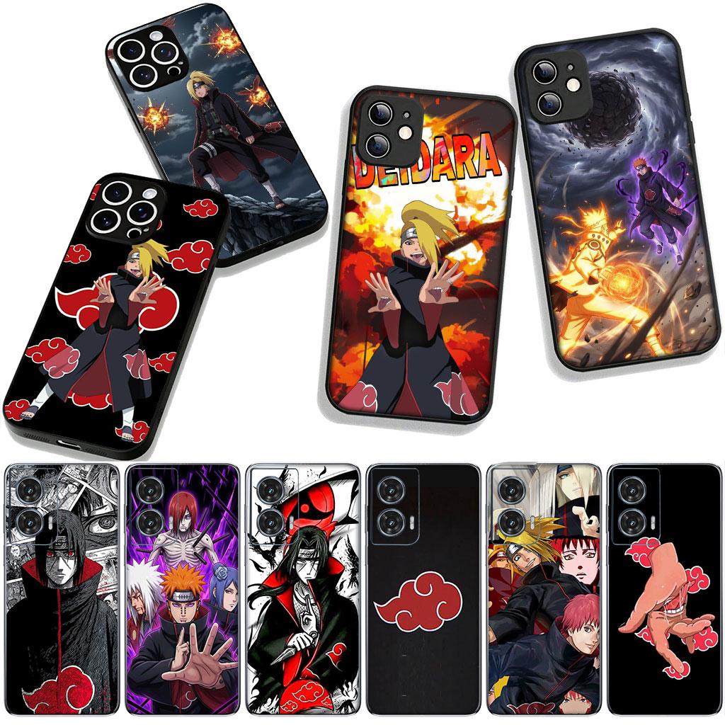 Narutos Deidara Itachi Pain Akatsuki Cover for OPPO A54 A40 A60 A80 A18 A16 A17 A38 A78 A79 A57 A58 A3 Pro A96 A15 A12 Case