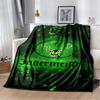J-Jagermeister Deer Logo Printed Flannel Blanket Soft Warm All Season Throw For Bedroom Sofa Indoor Home Decor Housewarming Gift