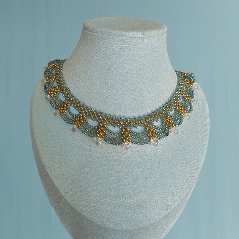 New Multi-layer Lace Tassel Necklace For Women 2025 New Unique Design Collarbone Chain Gift