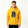 Men's Crewneck Sweatshirt Cool Anime Snake Character Print Casual Long Sleeve Pullover Hoodie for Daily Wear