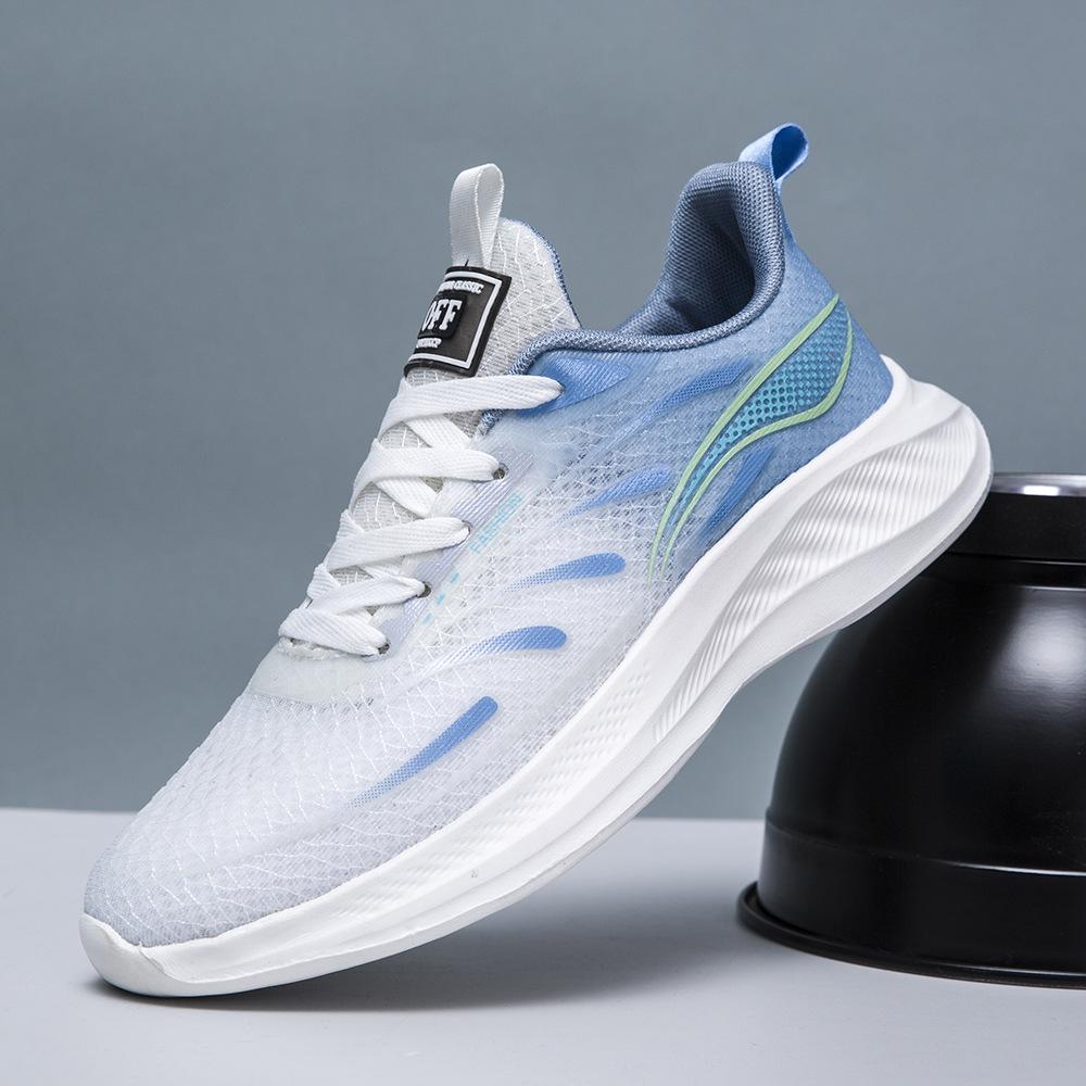 Весенние новые мужские туфли, легкие и удобные повседневные туфли, сетчатые дышащие спортивные универсальные женские туфли, модные кроссовки для бега на открытом воздухе