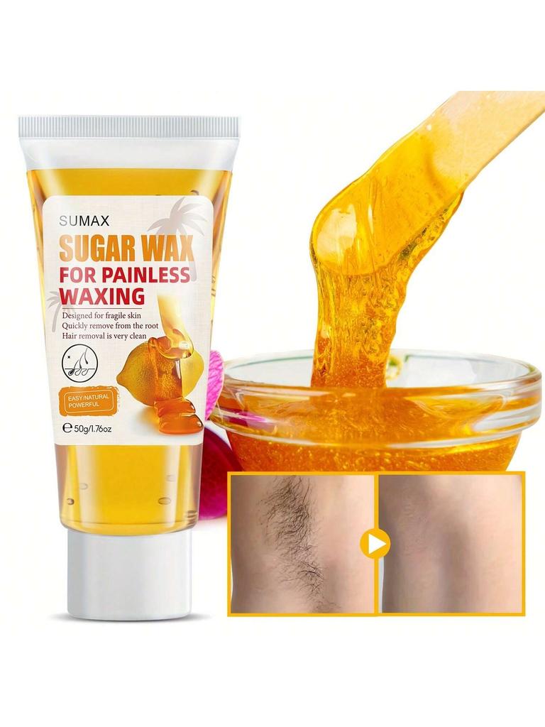50g Hair Removal Wax, Mild and Non-irritating, Natural Ingredients, Deep Hair Removal