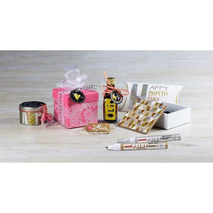 Marqueur PX20 conique moyenne Or brillant