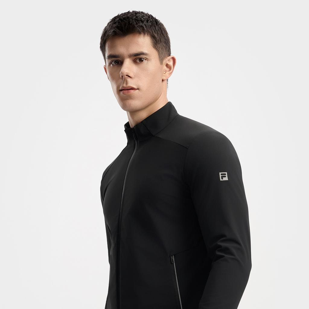 Fila Фитнес Мода Повседневный Классический Простой Куртка Мужская Куртка A11M531504FBK