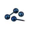 Girls Barbell Gold Round Studs Women Stud Earrings Stainless Steel Ball Fashion Jewelry Earrings