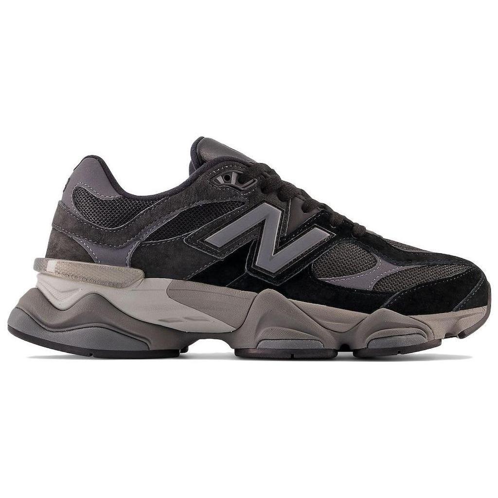 New Balance 9060 Черные кроссовки унисекс Castlerock Rain-Cloud U9060BLK