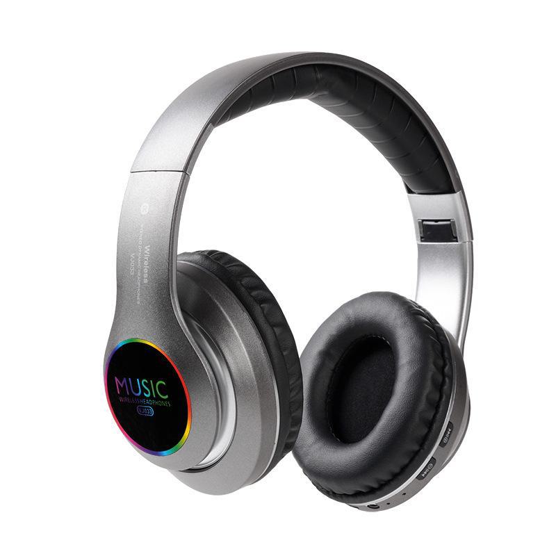 Спортивные беспроводные наушники VJ033 LED Bluetooth 5.0 — новая модель с креплением на голову