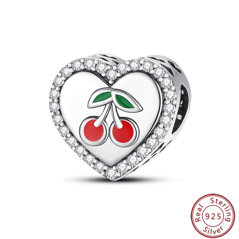 Медь Клубника Ананас Авокадо Фруктовая Десертная Серия Сладкие Шармы Бусины 3Мм Сделай Сам Подарок Изысканные Ювелирные Изделия