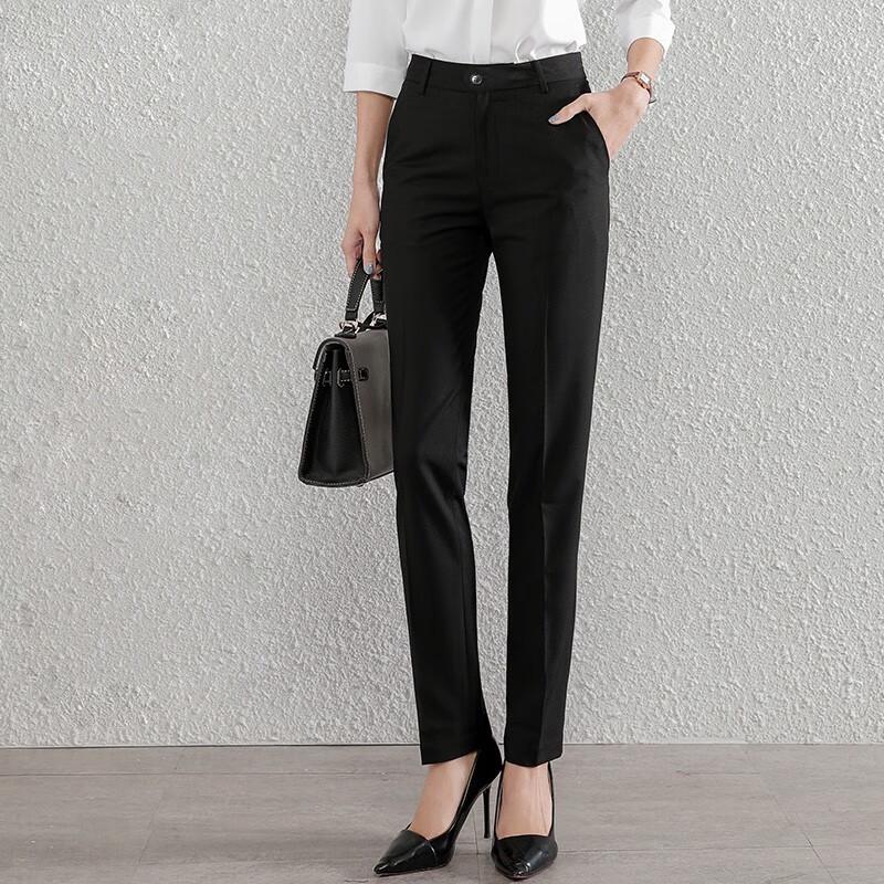 Женские профессиональные брюки прямого кроя для работы