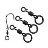 500 Piece in Bulk Carp Fishing Swivels Snaps Round Quick Change Ring Swivels Fishing Accessories AE009