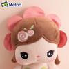 Metoo Doll plushie cute and charming Flower Fairy Angela Plush Playthings Pillow Cartoon Decoration Present Designed For Children Friends