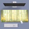 Cartoon Illustration Mouse Pad Oversized Cute Girl Dormitory Computer Table Pad Large Keyboard Pad