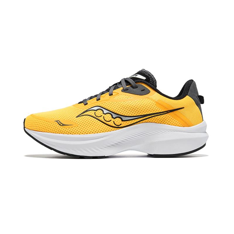 SAUCONY Амортизаторы Axon Pulse 3 Низкие кроссовки для бега Мужские Желто-черные Saucony S20826-121